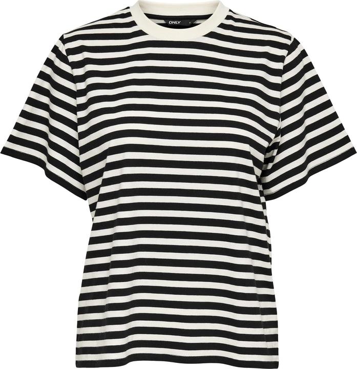 Image du produit Only Coupe normale Col rond Coupe volumineuse à manches T-shirt T-shirt (XL)
