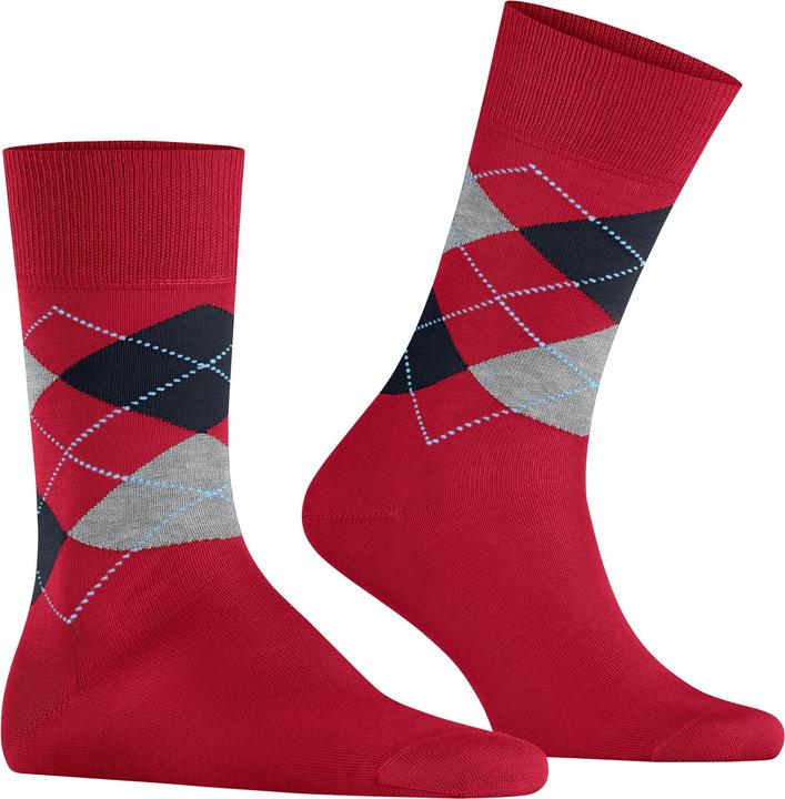 Actual product image Burlington Socken "Manchester" dunkelrot (Single pack, 40 - 46)