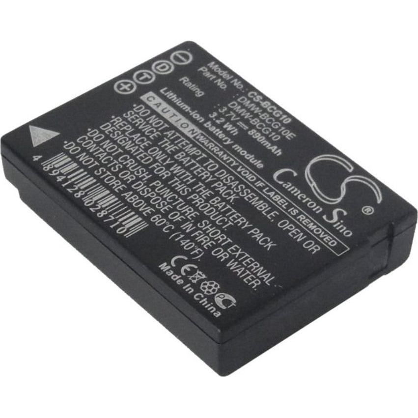 CS Cameron Sino Battery for DMW-BCG10(E) replacement battery (Batteria della fotocamera), Alimentatore fotocamera