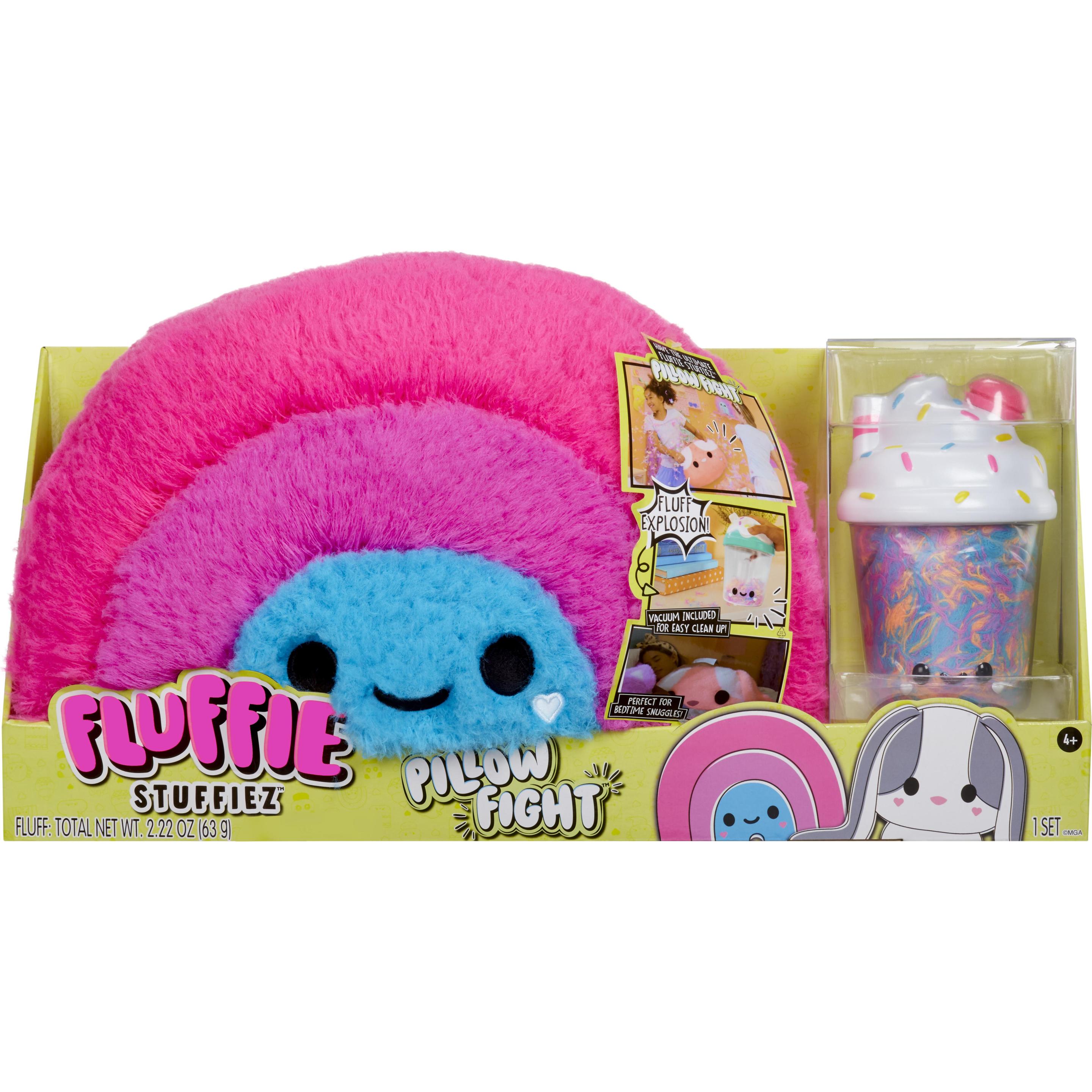 MGA Fluffie Stuffiez Pillow Fight- Rainbow