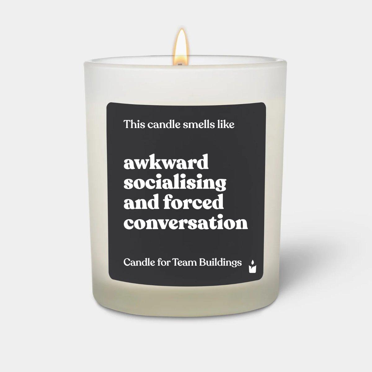 Chatty Candles, Candela Profumata, Candela Profumata Woody Candle For Teambuildings