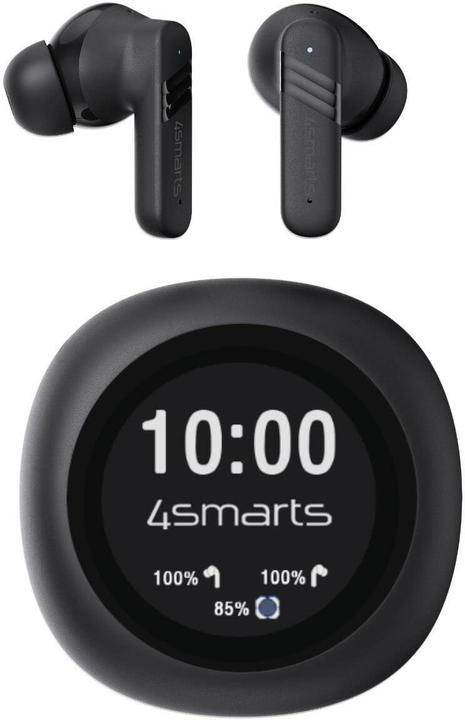 Actual product image 4smarts True Wireless In-Ear-Kopfhörer SkyBuds Screen Pro ANC (ANC, 5 h, Wireless)