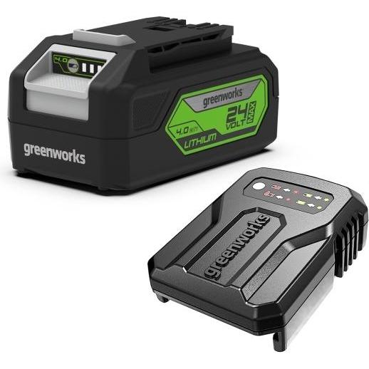 Greenworks, Werkzeugakku + Ladegerät, Breanna (24 V)