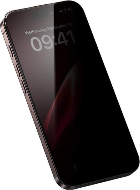 Cover-Discount iPhone 16 Pro - Verre blindé écran Privacy Anti-Spy (1 pièce(s), Apple iPhone 16 Pro)
