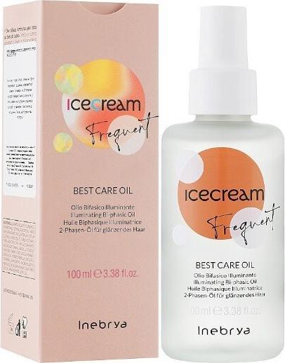 Image du produit Inebrya Ice Cream Frequent Best Care Huile illuminatrice pour cheveux 100Ml (100 ml)