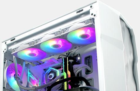 Produktbild Cooler Master Kit Watercooling AIO MasterLiquid Atmos RGB - 360mm (Blanc)