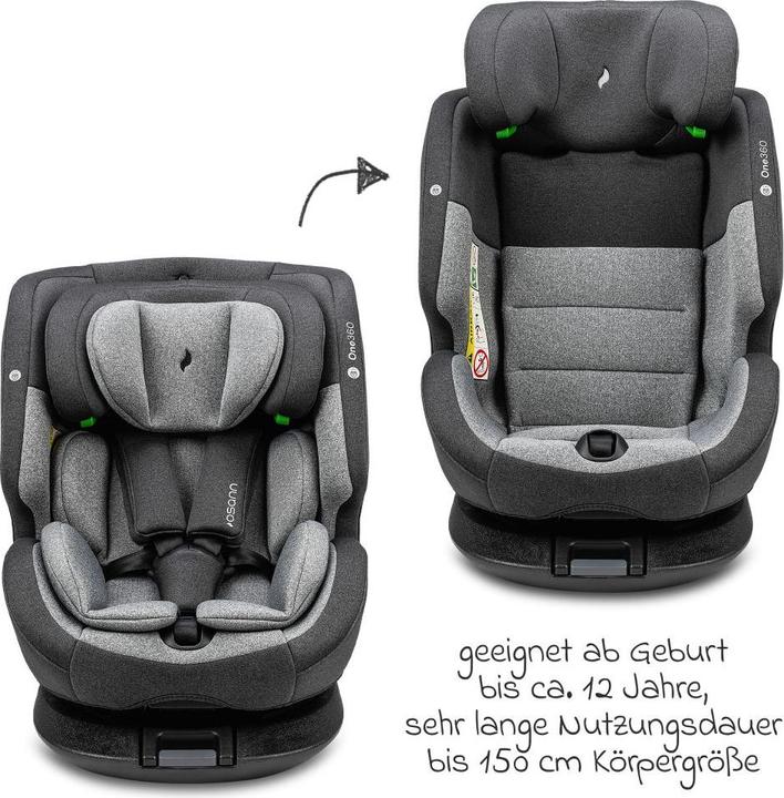 Actual product image Osann One 360 i-Size (Reboarder, ECE R129/i-Size Standard)