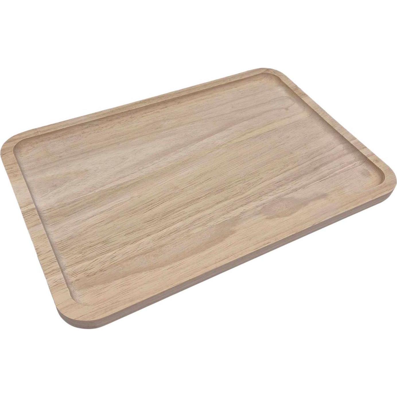 Playwood Holztablett Plateau Rechteck, 31,5cm