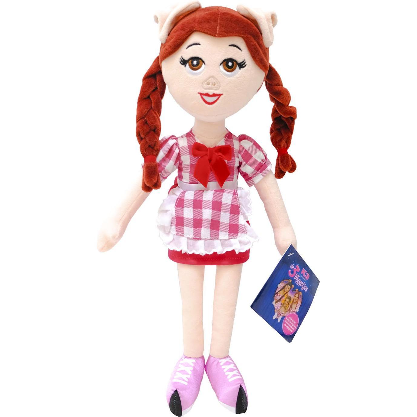 Studio 100 K3 Kuschelpuppe Hanne mit Musik, 40cm
