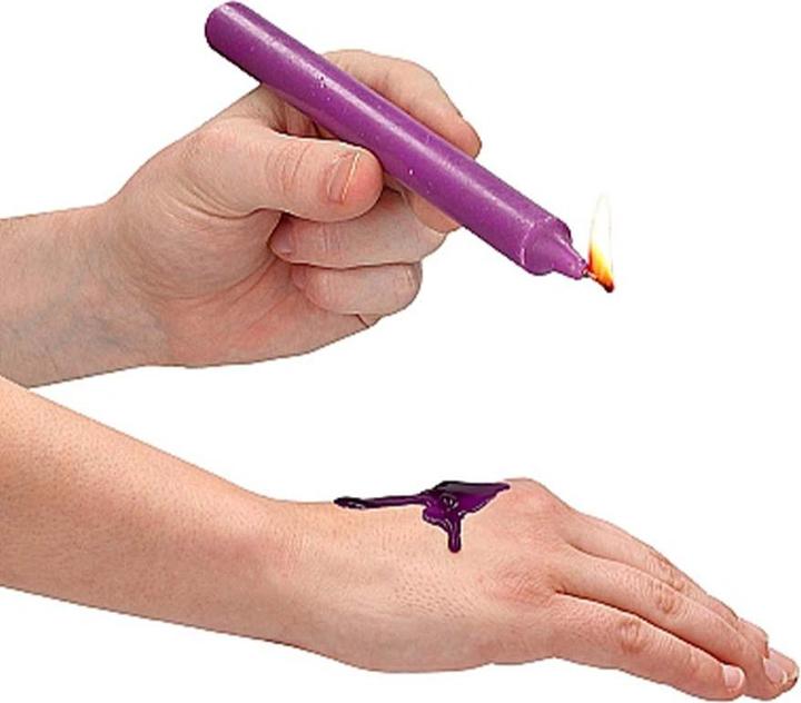 Image du produit Ouch! Teasing Wax Candles Large - Parafin - 4-pack - Mixed Colors