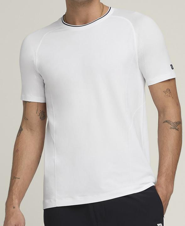 Produktbild Wilson Team Seamless Crew Herren Weiss (L)