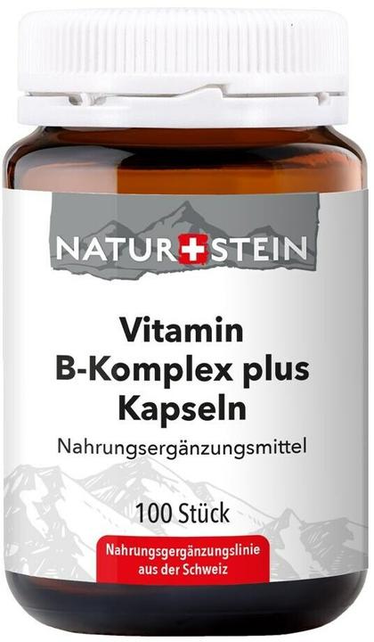 Actual product image Naturstein Vitamin B complex plus (100 pcs., Capsules, 148 g)