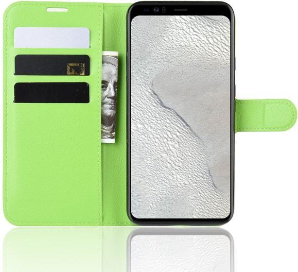 Actual product image MU Classic Litchi Leather Bookcover Series (Google Pixel 4 XL)