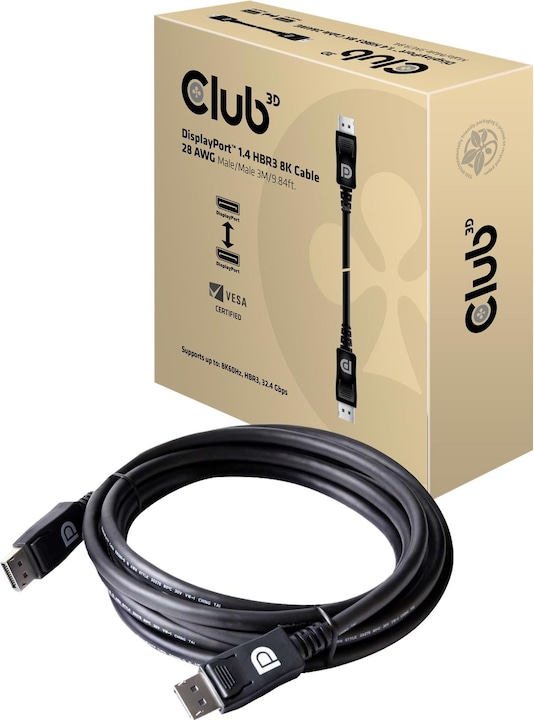 Productafbeelding Club 3D DisplayPort - DisplayPort (3 m, DisplayPort)
