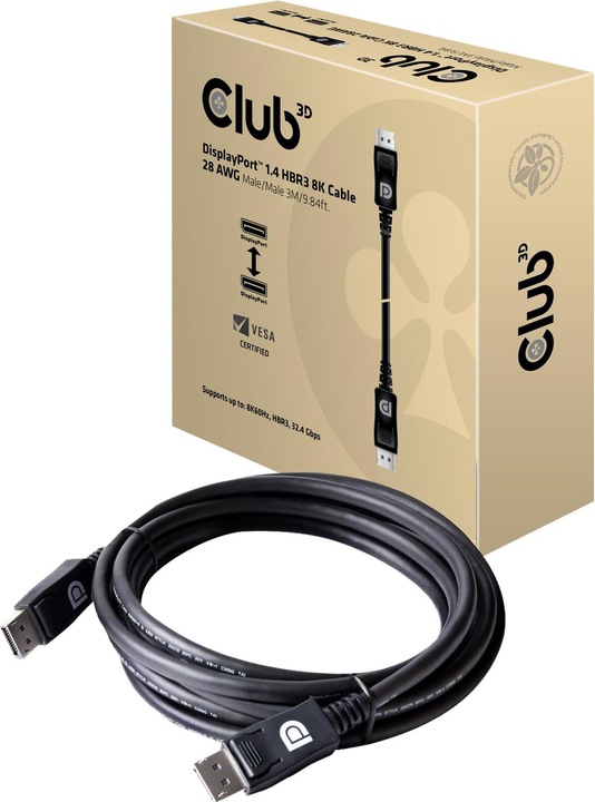 Image du produit Club 3D DisplayPort — DisplayPort (3 m, DisplayPort)