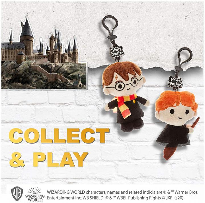 Actual product image Harry Potter présentoir porte-clés peluche 8 cm (18)