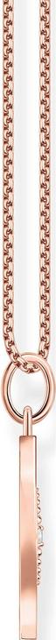 Actual product image Thomas Sabo Necklace Tree of Love rose gold (925 silver, 40 - 45 cm)