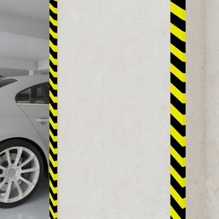 Produktbild vidaXL Kantenschoner 2 Stk. Gelb & Schwarz 6x2x101,5 cm PU,Farbe
