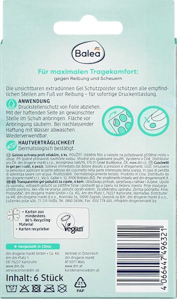 Produktbild dm Balea Druckstellenschutz (Fussbad)