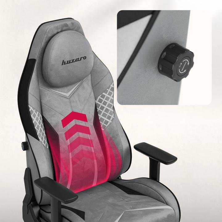 Produktbild Huzaro Fotel gamingowy zamszowy Force 8.3 Grey