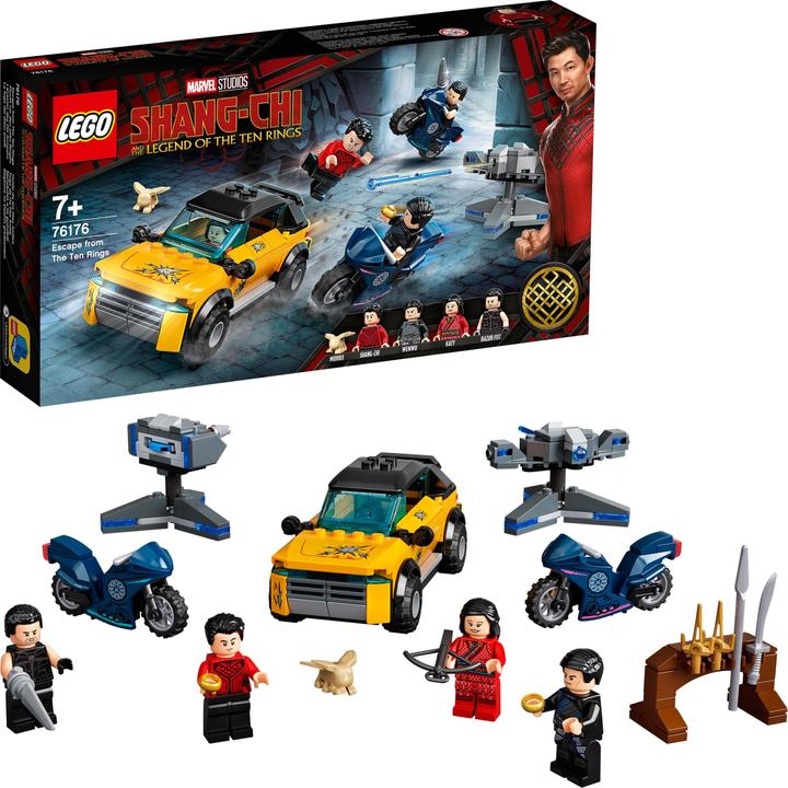 Actual product image LEGO Escape from The Ten Rings 76176 (76176, LEGO Marvel)