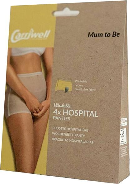 Image du produit Carriwell Slip d'hôpital (Taille unique, paquet de 4)