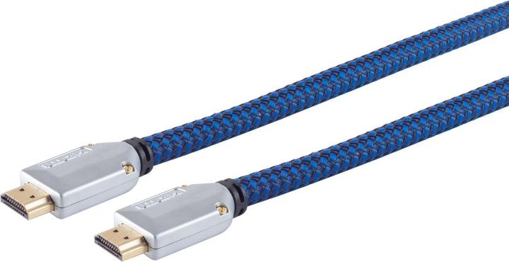Shiverpeaks S/CONN maximum connectivity HDMI connection cable-HDMI A plug  chrome-plated to HDMI A plug (1 m, HDMI)