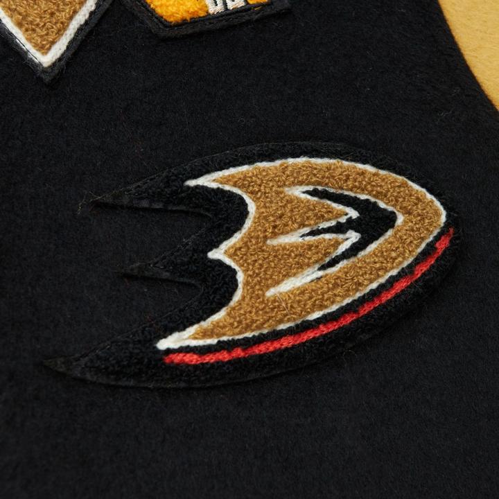 Produktbild Mitchell & Ness M&N Legacy Varsity Wool Jacke - NHL Anaheim Ducks - S (S)