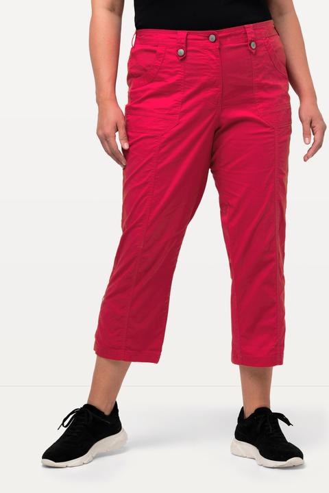 Produktbild Ulla Popken 7/8-Cargohose, Krempelriegel, Komfortbund (52)
