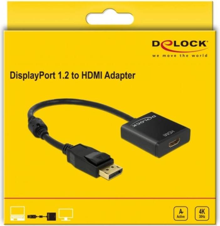 Produktbild Delock 62607 DP zu (HDMI, 16 cm)
