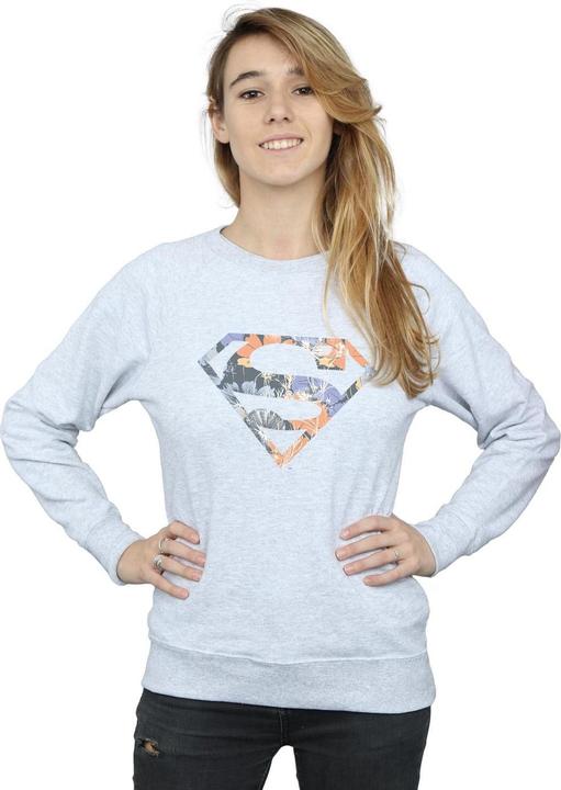 Produktbild Superman Floral Logo 2 Sweatshirt (S)