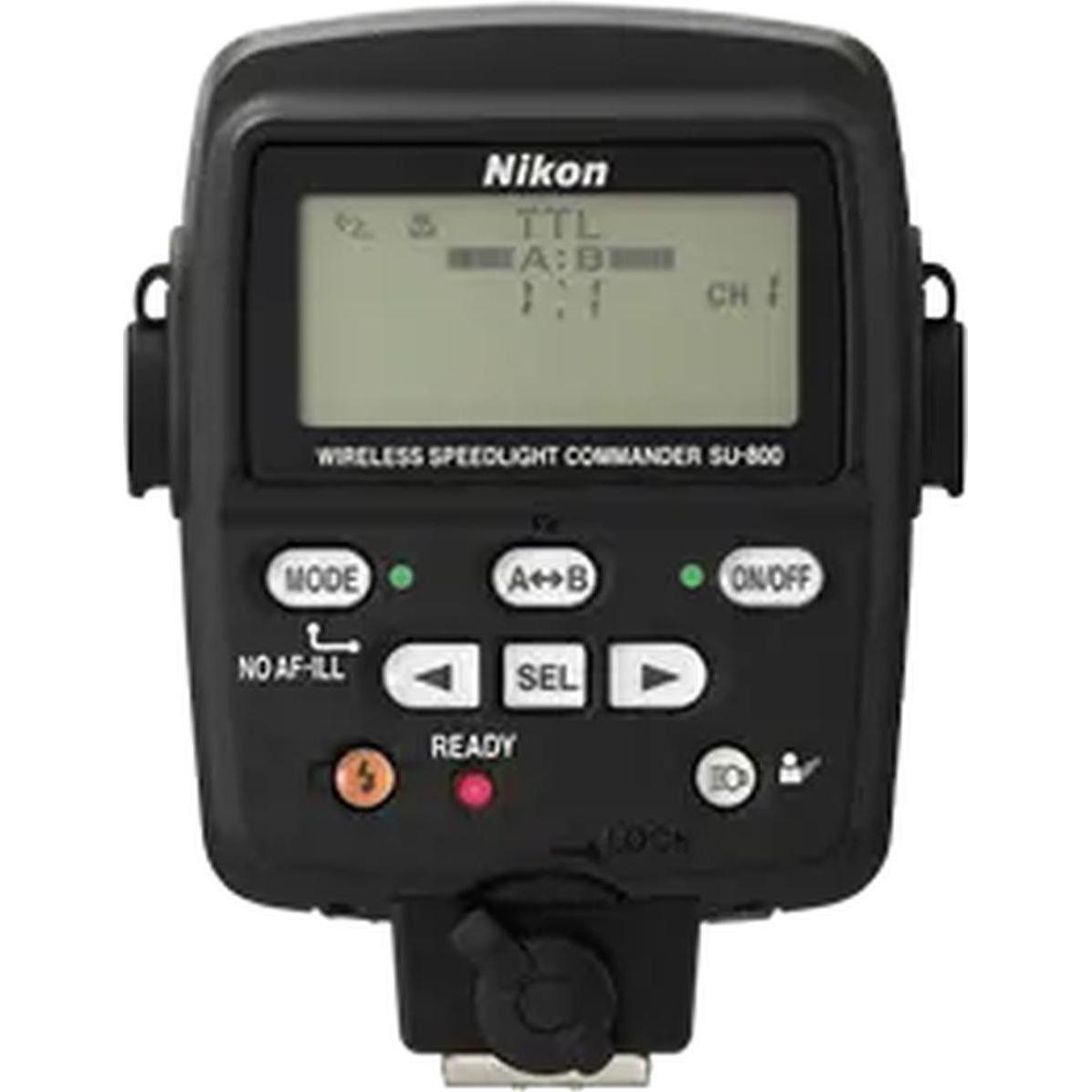 Nikon Comando Speedlight senza fili SU-800 (Innesco del flash), Accessori per flash, Nero