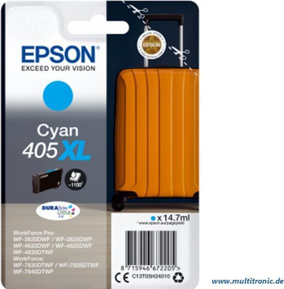 Produktbild Epson Tintenpatrone 405XL cyan (C)