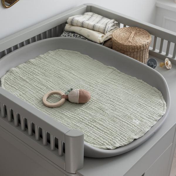 Image du produit Sebra Wickelunterlage Musselin 2er Set