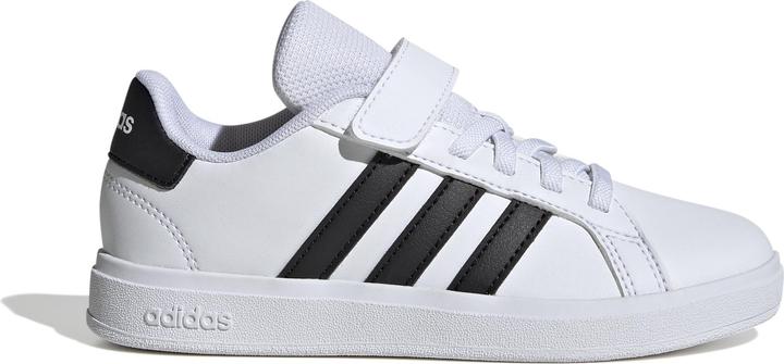 Actual product image Adidas Unisex GRAND COURT 2.0 SHOES Children shoes, Cloud white/core black/Cloud white, 35 EU (35)