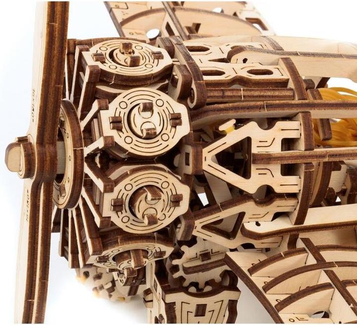 Actual product image Eco Wood Art Aircraft