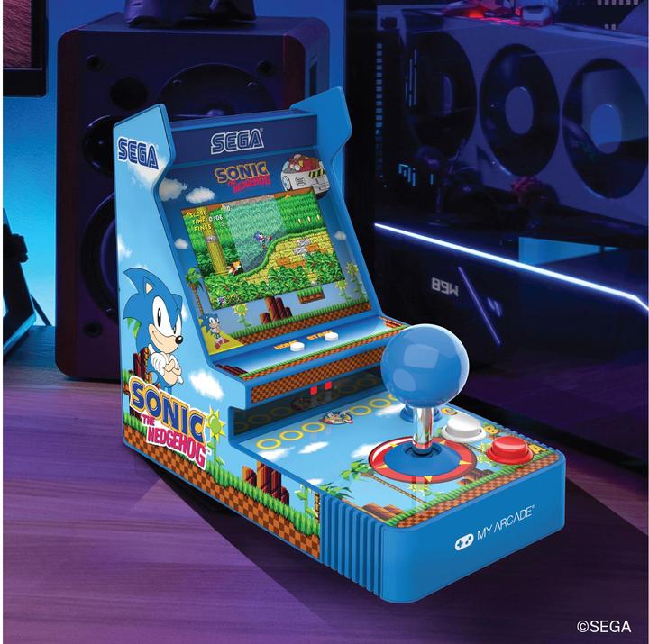 Immagine prodotto MyArcade Joystick Player 6,8â Sonic The Hedgehog Portable Retro Arcade