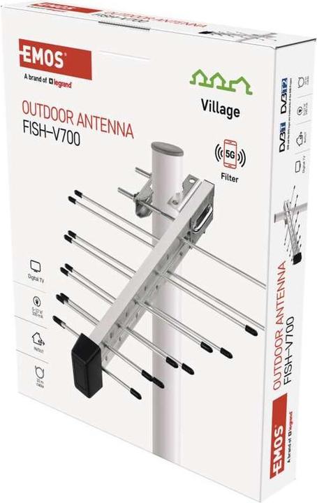 Actual product image Emos J0806 (30 dB, DVB-T / -T2)
