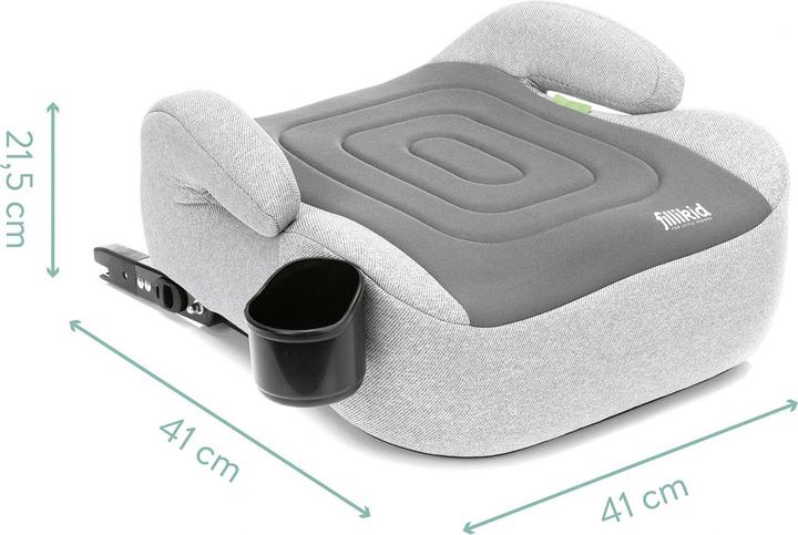 Image du produit Fillikid Rehausseur de siège avec Isofix (Rehausseur de siège pour enfant, Norme ECE R129/i-Size)