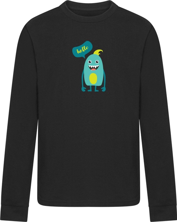 Produktbild Merchcode Kids Monster Hello - Longsleeve - 184903 (158)