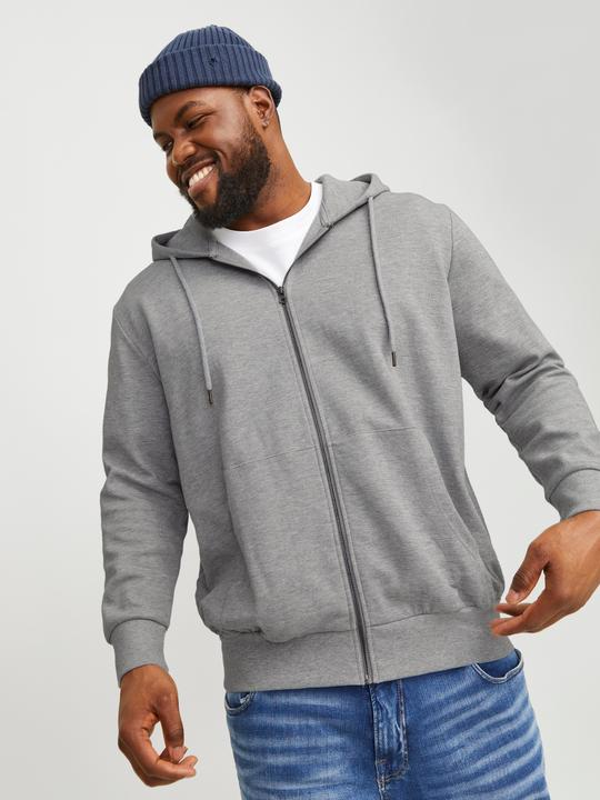 Produktbild Jack & Jones Durchgehender Reissverschluss Plus Size Hoodie (XXL, 5XL)