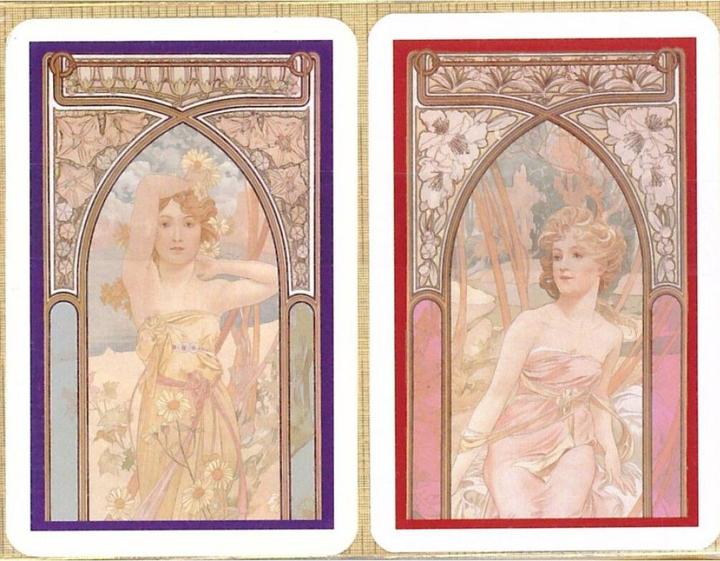 Actual product image Piatnik Bridge, Mucha - Beauty (German)