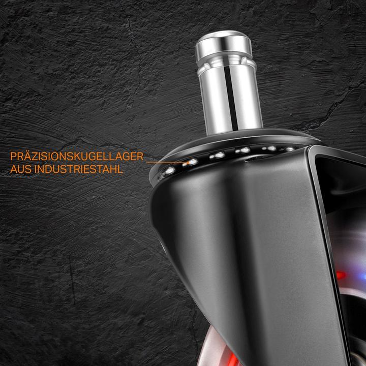Actual product image Deltaco Gaming Rainbow Casters