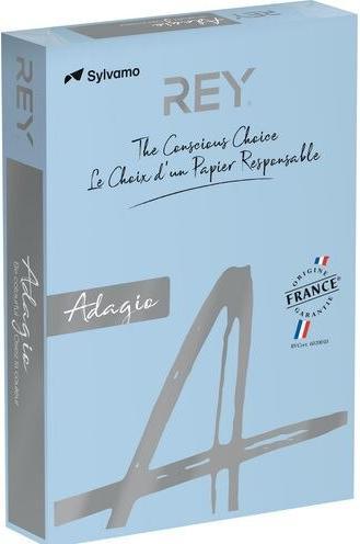 Rey Carta colorata RYADA160X403 Blu pastello 160 g/m² (250 x, A4)