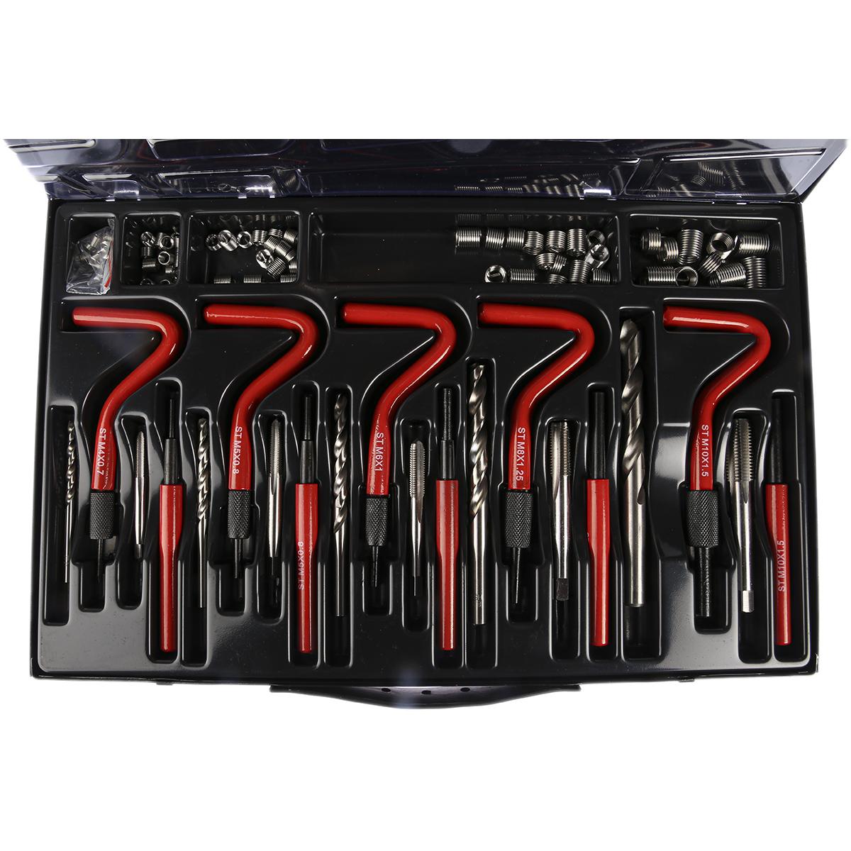 Rs Pro, Gewindeschneider + Gewindebohrer, METRIC THREAD REPAIR KIT,M4-M10 5pcs