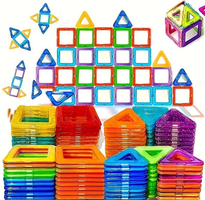Actual product image Activity Board Magnetic building blocks