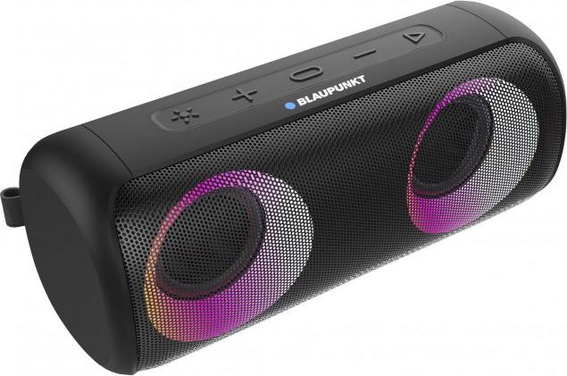 Produktbild Blaupunkt Tragbarer 5.0 Bluetooth-Lautsprecher 20W mit LED-Beleuchtung (9 h, Akkubetrieb)