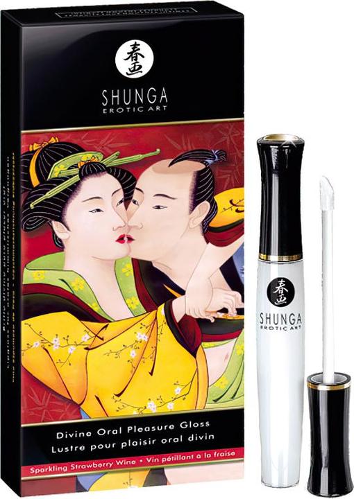 Produktbild Shunga Divine Oral Pleasure Sparkling Wine Gloss Erdbeere