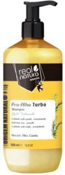 Real Natura Pro-Garlic Turbo Shampoo Salt-Free 500ml (500 ml)