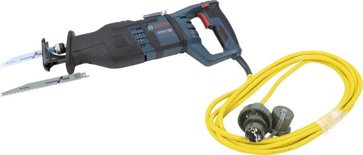 Actual product image Bosch Professional Sabre saw with 5 saw blades each for different materials